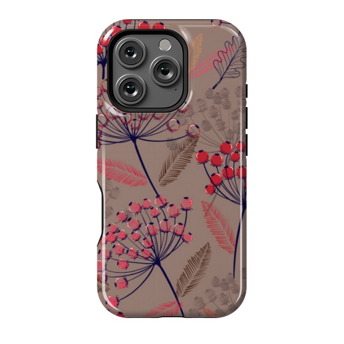 iPhone 16 Pro StrongFit cute cherry pattern  by MALLIKA