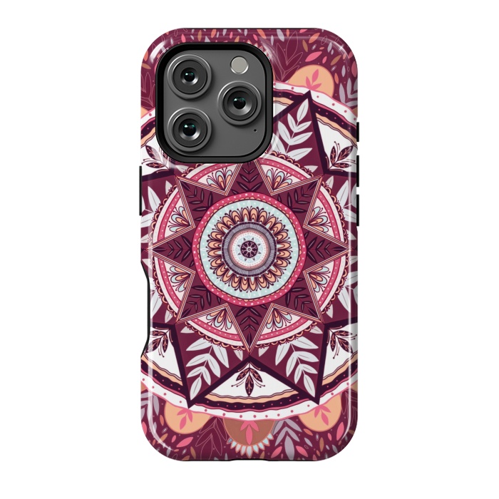 iPhone 16 Pro StrongFit Star mandala  by Rose Halsey