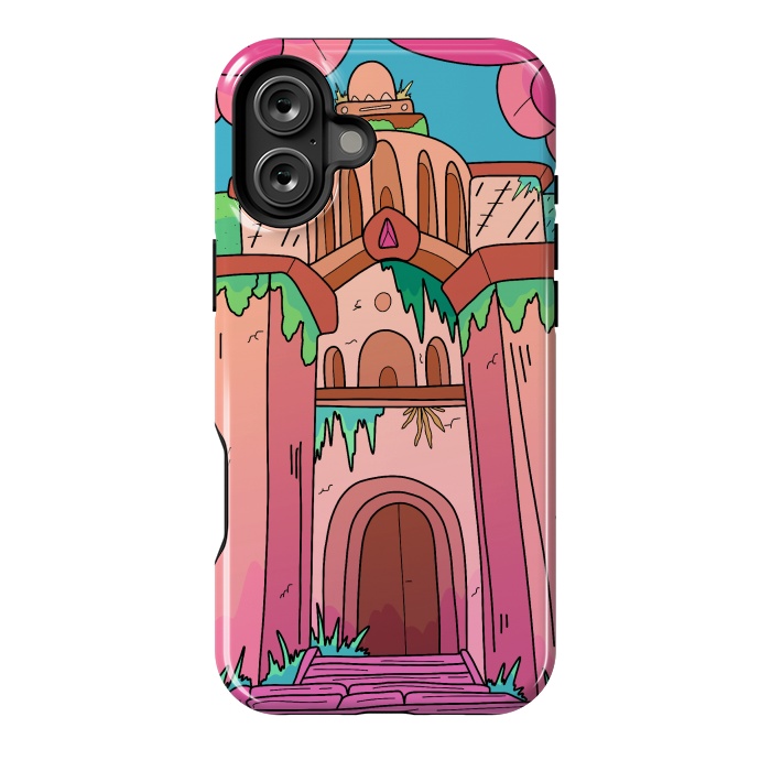 iPhone 16 Plus StrongFit The lost temple by Steve Wade (Swade)