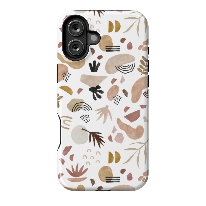 iPhone 16 Plus StrongFit Nature desert terrazzo 7 by Mmartabc