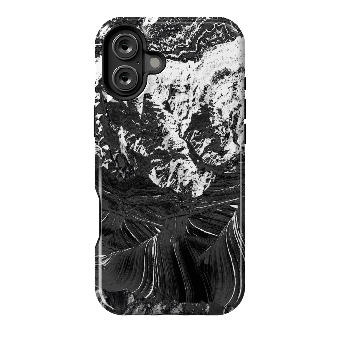 iPhone 16 Plus StrongFit Dark sandstone mountain landscape by Oana 