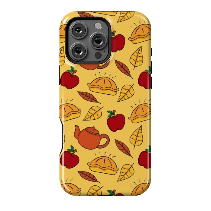 iPhone 16 Pro Max StrongFit apple pie pattern by MALLIKA