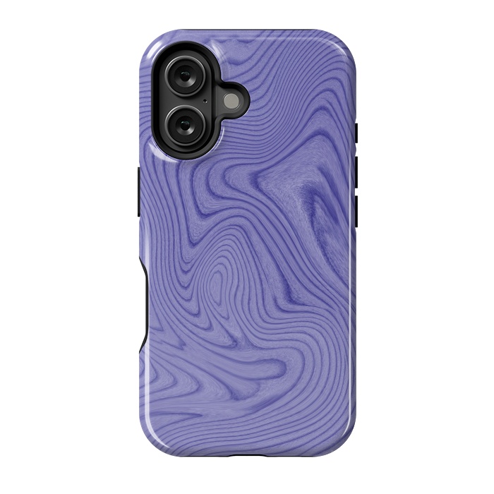 iPhone 16 StrongFit Purple Fields by Martina