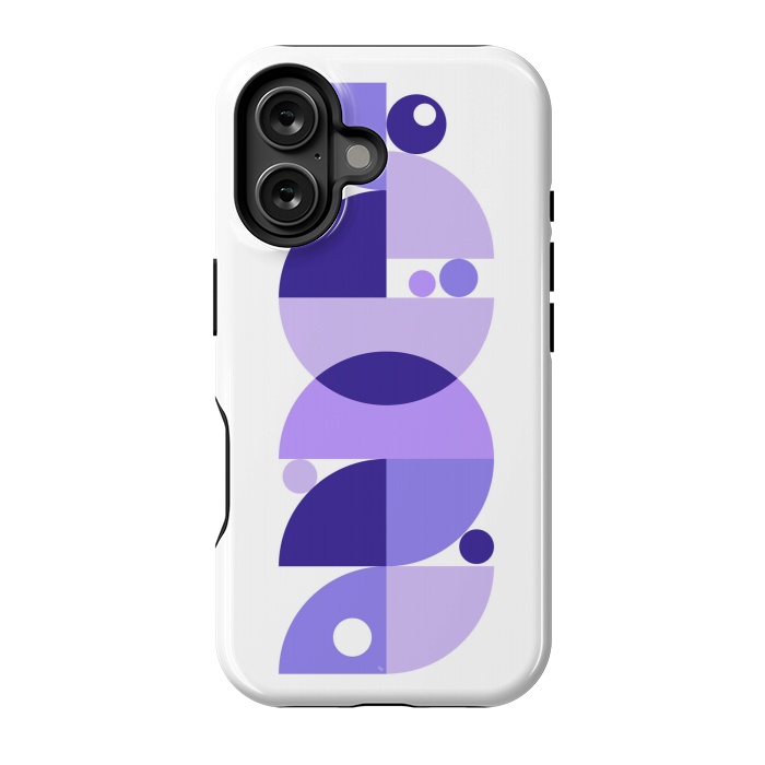 iPhone 16 StrongFit Retro graphic purple by Martina