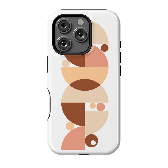 iPhone 16 Pro StrongFit Retro graphic Terracota by Martina