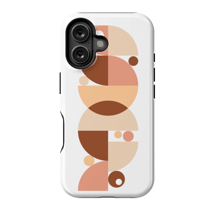 iPhone 16 StrongFit Retro graphic Terracota by Martina