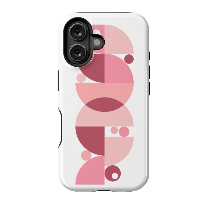 iPhone 16 StrongFit Retro graphic Pink by Martina