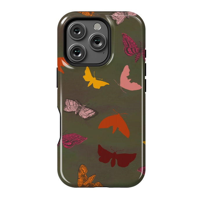 iPhone 16 Pro StrongFit Butterflies & Moths by Lotti Brown