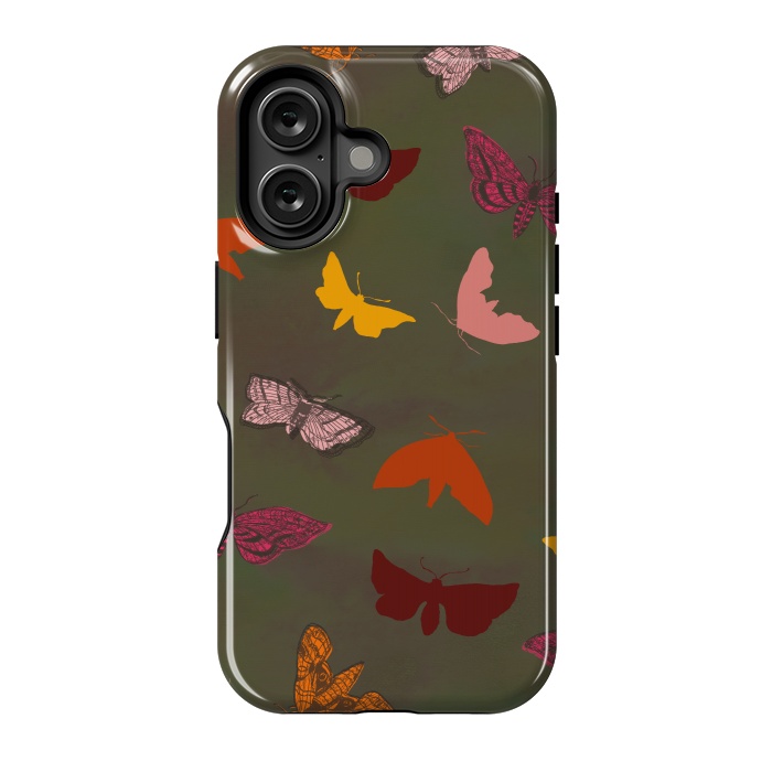 iPhone 16 StrongFit Butterflies & Moths by Lotti Brown