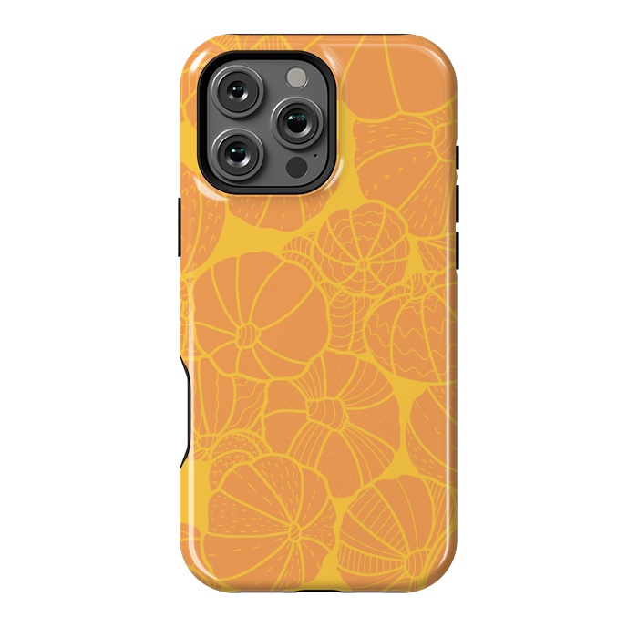 iPhone 16 Pro Max StrongFit Yellow pumpkins by Steve Wade (Swade)