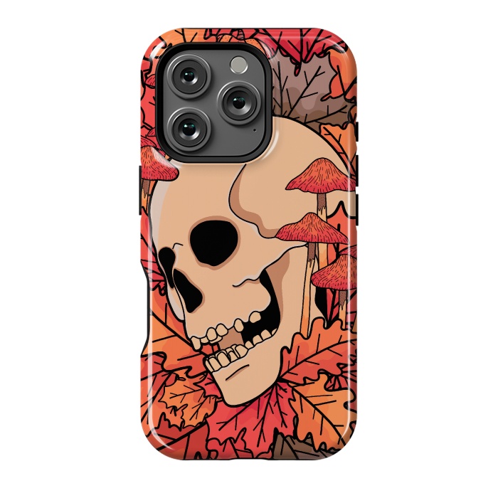 iPhone 16 Pro StrongFit The skull of autumn by Steve Wade (Swade)