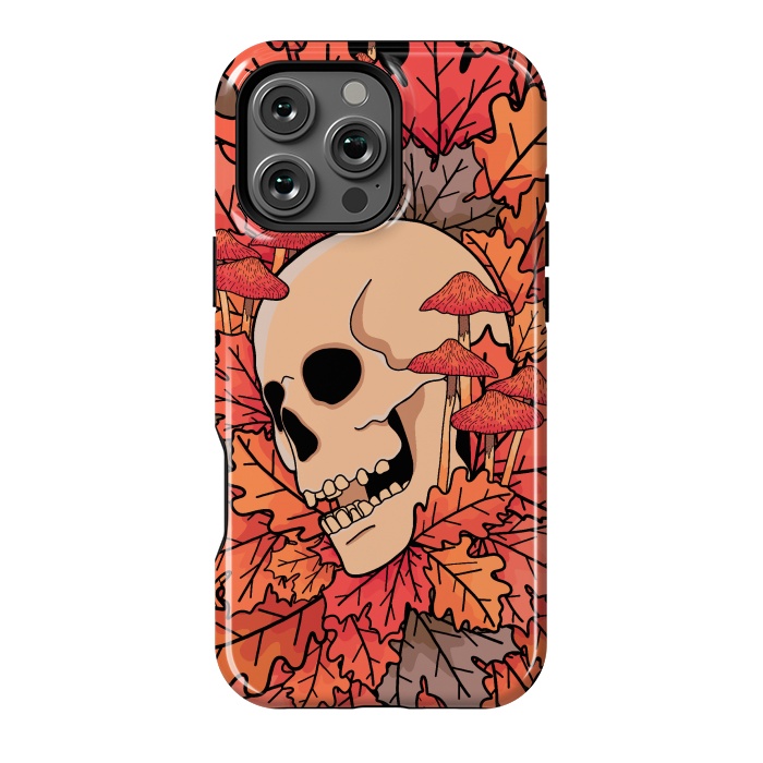 iPhone 16 Pro Max StrongFit The skull of autumn by Steve Wade (Swade)