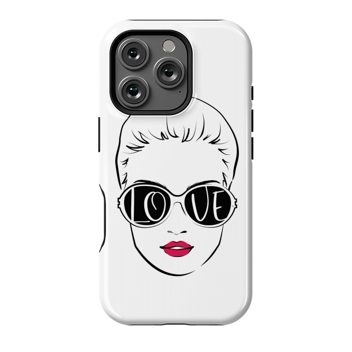 iPhone 16 Pro StrongFit Love Sunglasses by Martina