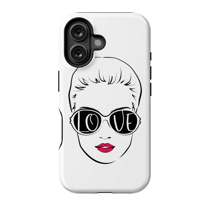 iPhone 16 StrongFit Love Sunglasses by Martina