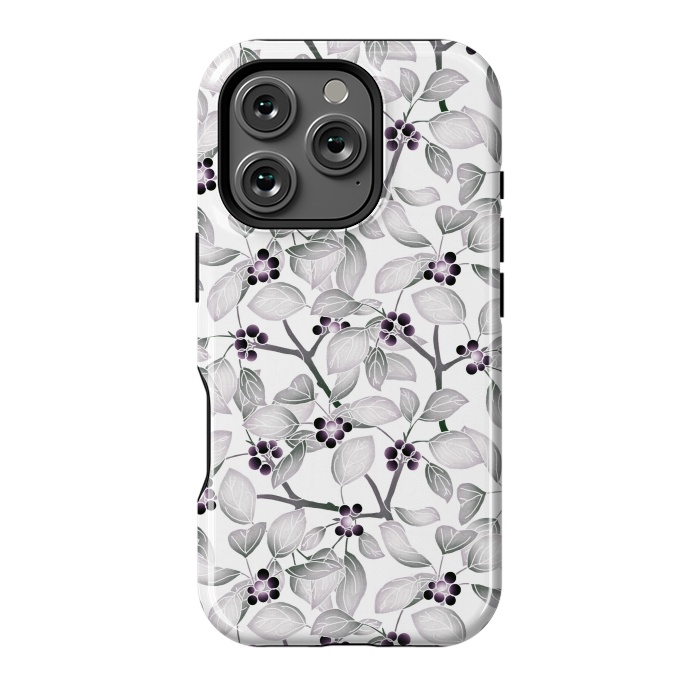 iPhone 16 Pro StrongFit Pale flowers  by Winston