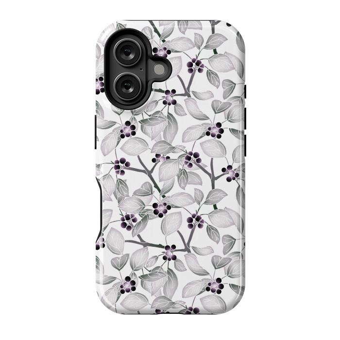 iPhone 16 StrongFit Pale flowers  by Winston