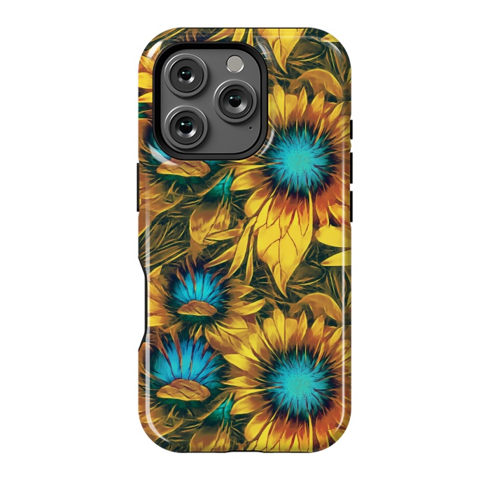 iPhone 16 Pro StrongFit Sunflowers  by Winston