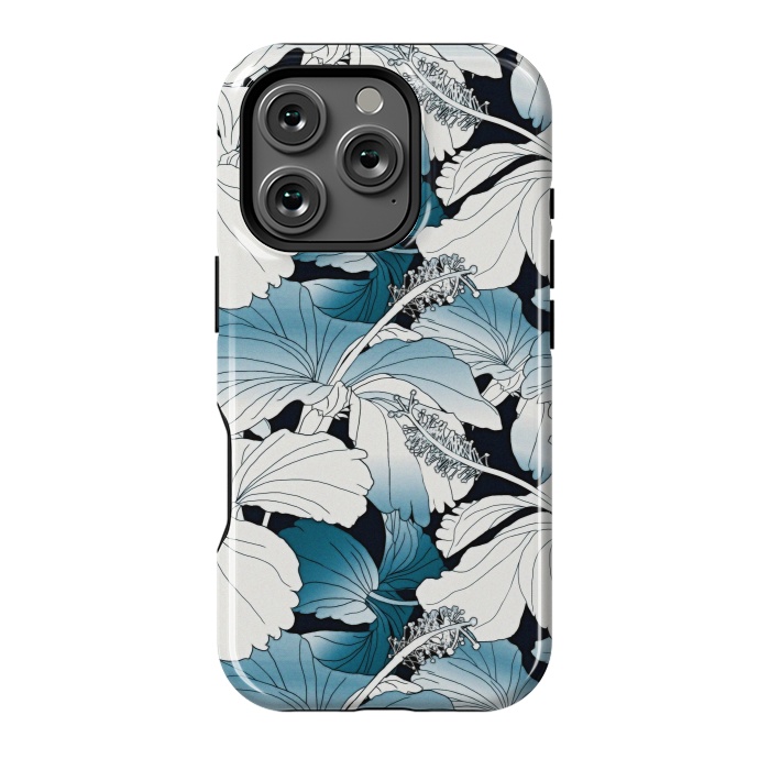 iPhone 16 Pro StrongFit White hibiscus  by Winston