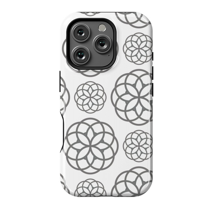 iPhone 16 Pro StrongFit Geometric circles  by Winston