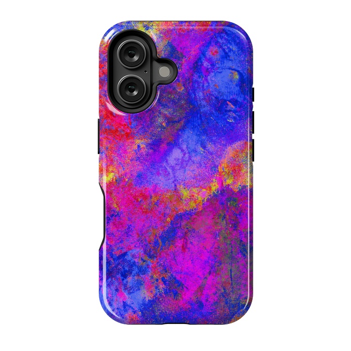 iPhone 16 StrongFit The deep blues and purple of the cosmos by Steve Wade (Swade)