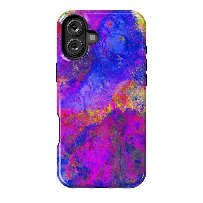 iPhone 16 Plus StrongFit The deep blues and purple of the cosmos by Steve Wade (Swade)