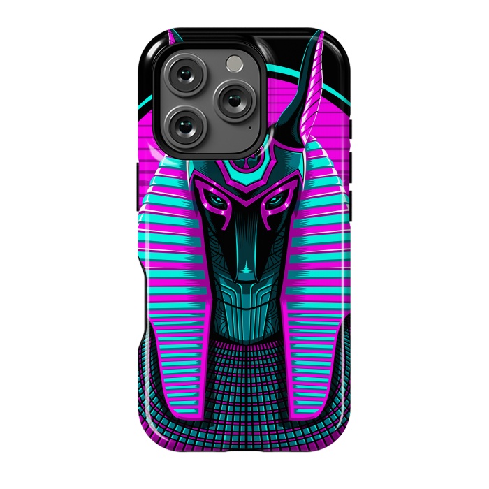 iPhone 16 Pro StrongFit Retro egyptian pharaoh by Alberto