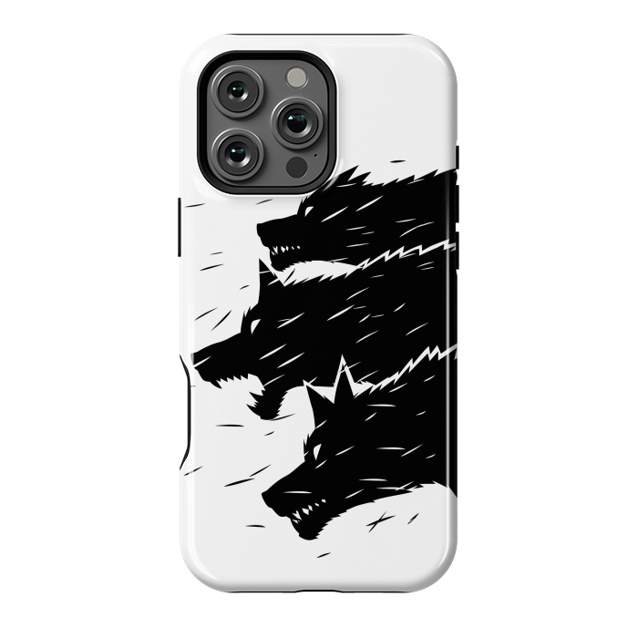 iPhone 16 Pro Max StrongFit Three Wolves by Alberto