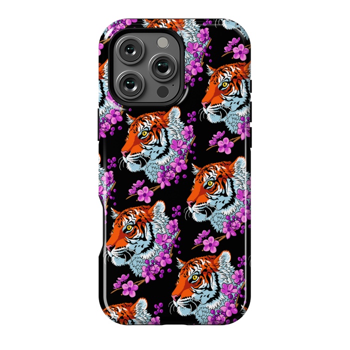 iPhone 16 Pro Max StrongFit Tiger Cherry Tree by Alberto