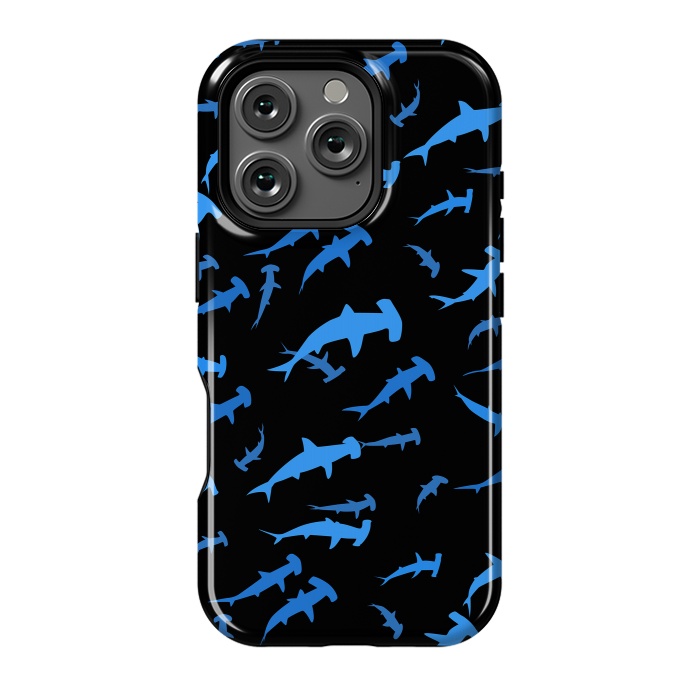 iPhone 16 Pro StrongFit hammerhead sharks by Alberto