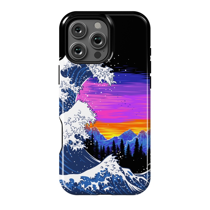 iPhone 16 Pro Max StrongFit The wave at dawn by Alberto