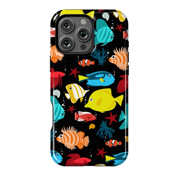 iPhone 16 Pro Max StrongFit Tropical aquarium by Alberto