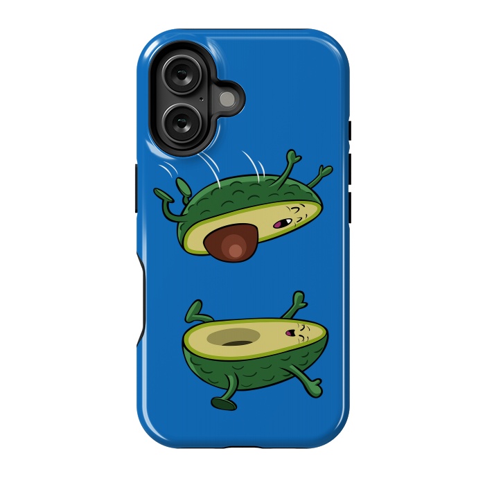 iPhone 16 StrongFit Avocado Jump by Alberto