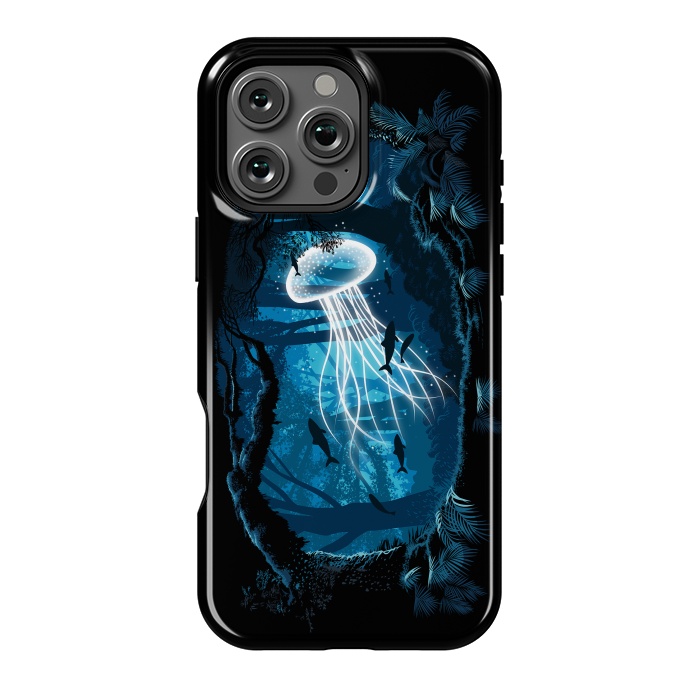 iPhone 16 Pro Max StrongFit Jelly Fish Forest by Alberto