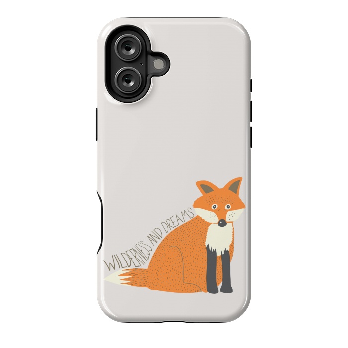 iPhone 16 Plus StrongFit Wilderness and Dreams Fox by Edith May