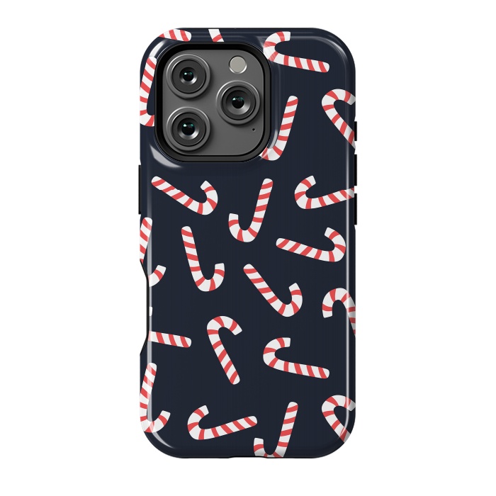 iPhone 16 Pro StrongFit Candy Cane 02 by Jelena Obradovic