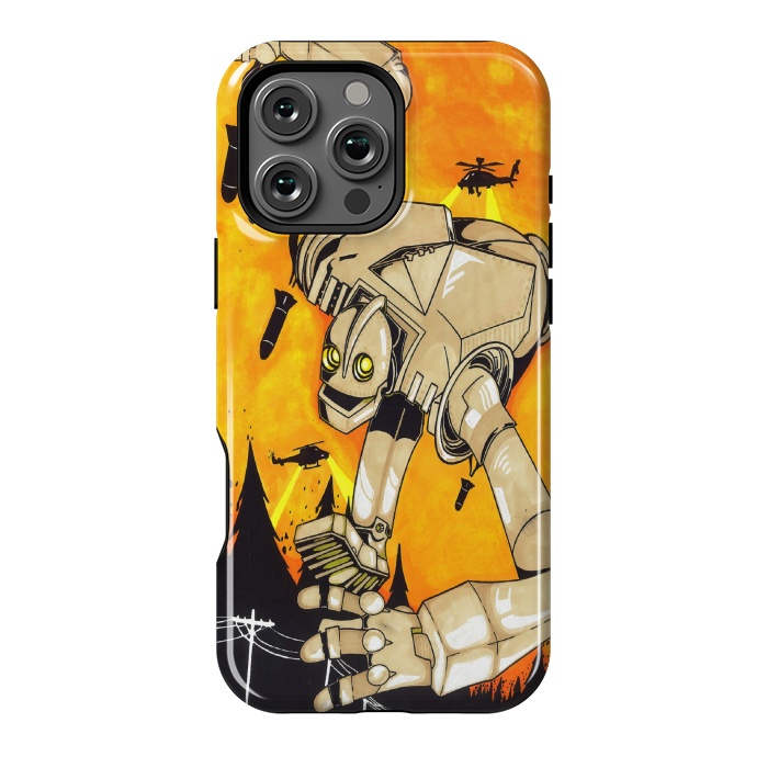 iPhone 16 Pro Max StrongFit The Iron Giant by Varo Lojo