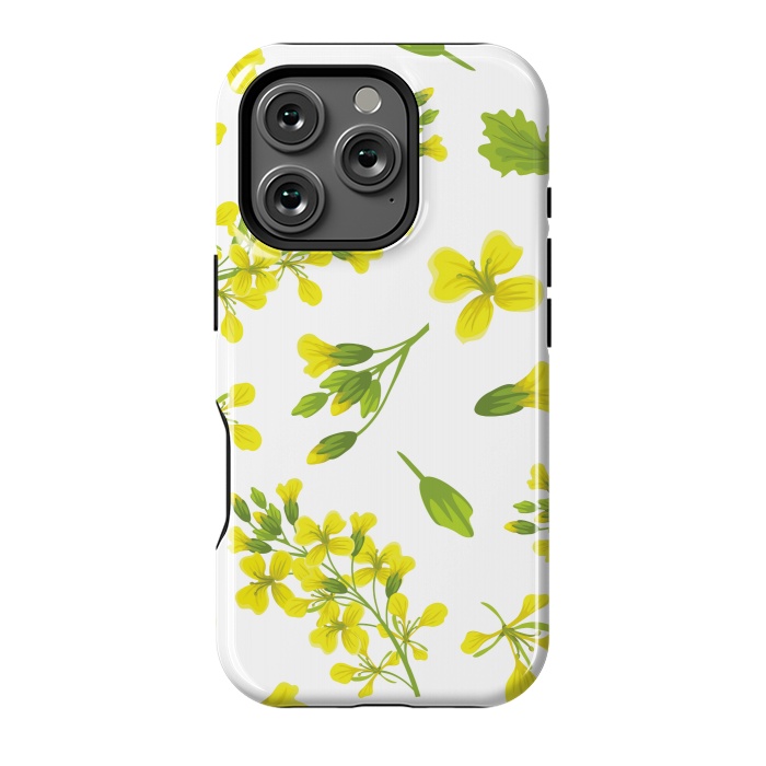 iPhone 16 Pro StrongFit cute yellow flowers 2 by MALLIKA