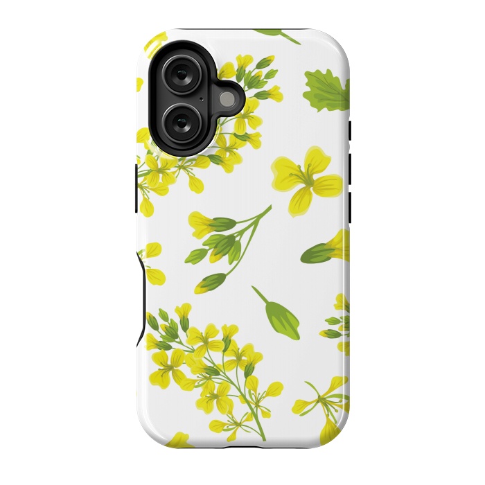 iPhone 16 StrongFit cute yellow flowers 2 by MALLIKA