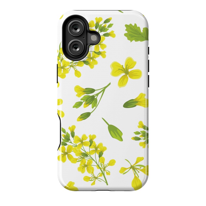 iPhone 16 Plus StrongFit cute yellow flowers 2 by MALLIKA