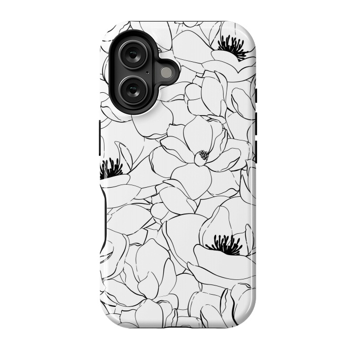 iPhone 16 StrongFit Magnolias by Martina