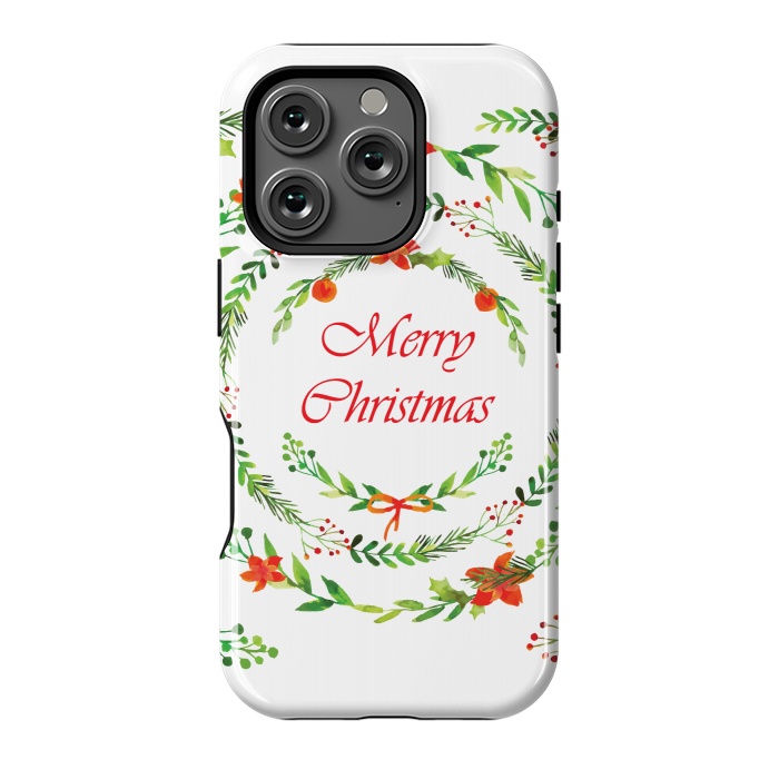 iPhone 16 Pro StrongFit merry christmas by MALLIKA