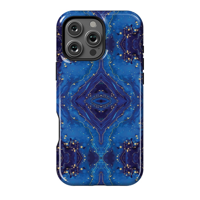 iPhone 16 Pro Max StrongFit blue marble shades by MALLIKA