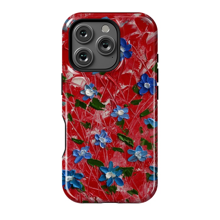 iPhone 16 Pro StrongFit Wildflowers art by ArtKingdom7