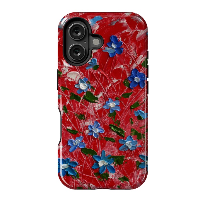 iPhone 16 StrongFit Wildflowers art by ArtKingdom7