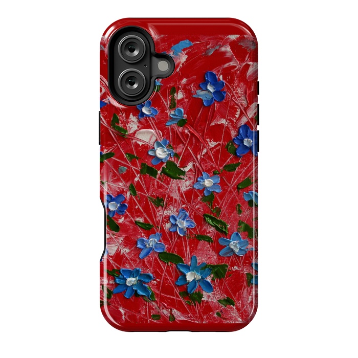 iPhone 16 Plus StrongFit Wildflowers art by ArtKingdom7