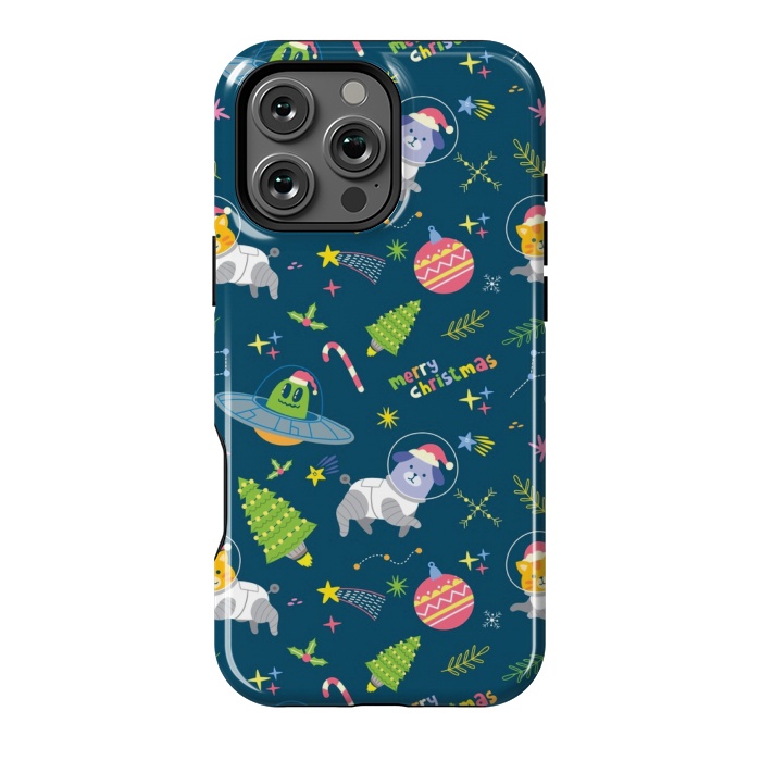 iPhone 16 Pro Max StrongFit space christmas love by MALLIKA