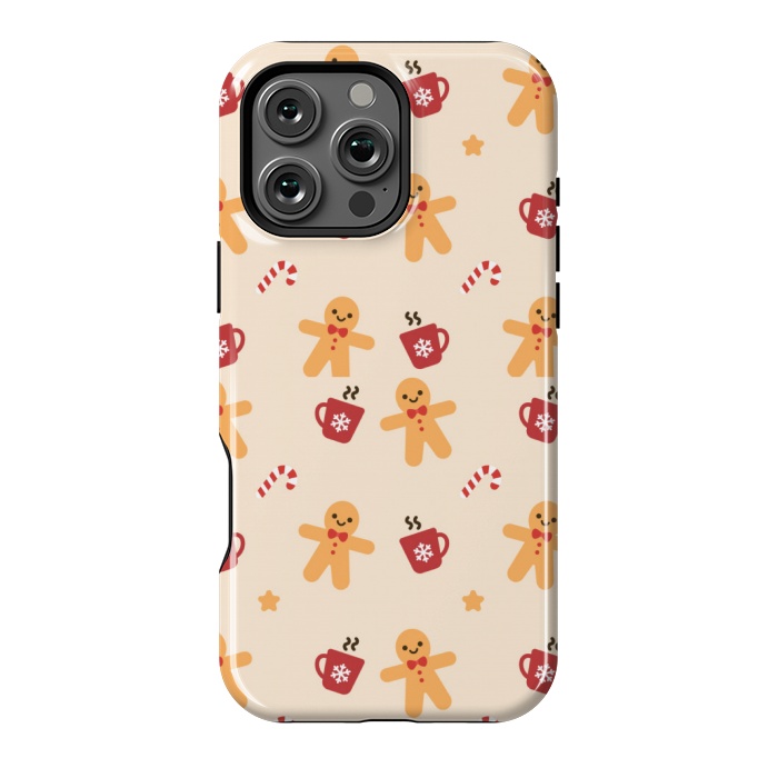 iPhone 16 Pro Max StrongFit ginger bread love 3  by MALLIKA