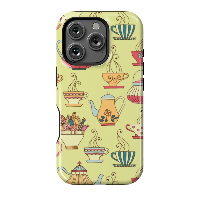 iPhone 16 Pro StrongFit antique cups love by MALLIKA