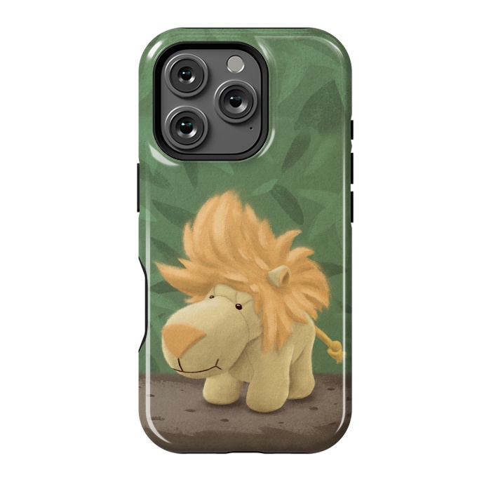 iPhone 16 Pro StrongFit Cute lion by Laura Nagel