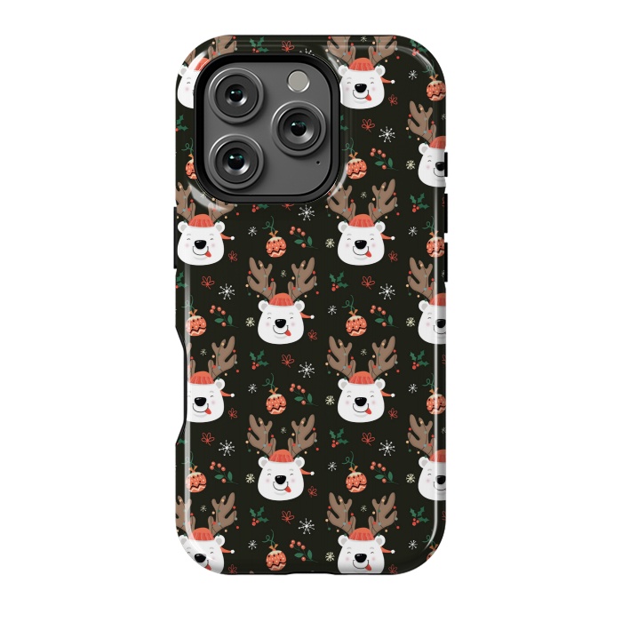 iPhone 16 Pro StrongFit cute rein deer love by MALLIKA